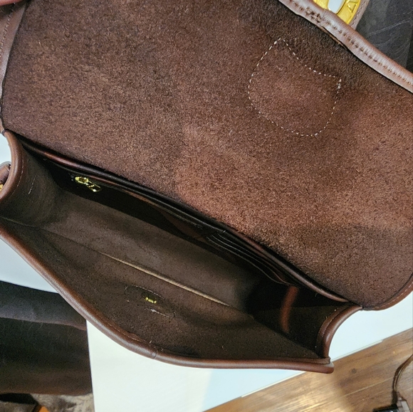 Vintage Coach Mahogany Clutch/Wristlet - Picture 4 of 16